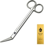 Long Handle Toenail Scissors - 6 Long Handled Nail Clippers for Seniors Podiatrist Manicure Pedicure Podiatry for Elderly Men Women Ingrown Toe Nails Fingernail Cuticle Trimmer Cutter Stainless Steel