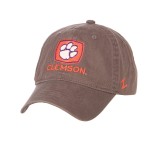 NCAA Clemson Tigers Mens Adjustable Scholarship Hat Charcoal, Clemson Tigers Charcoal, Adjustable, One size