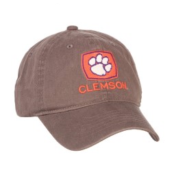 NCAA Clemson Tigers Mens Adjustable Scholarship Hat Charcoal, Clemson Tigers Charcoal, Adjustable, One size