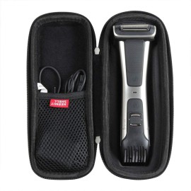 Hermitshell Hard Travel Case for Philips Norelco BG7030/49 Bodygroom Series 7000 Body Trimmer Shaver