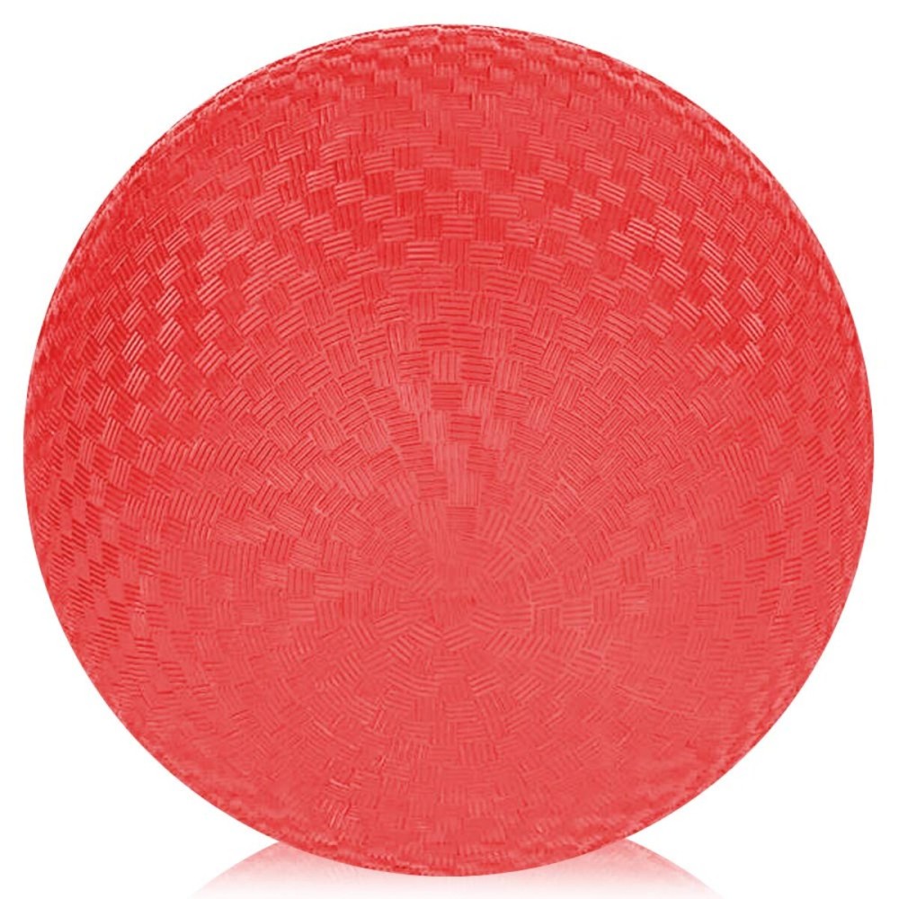 ArtCreativity Red Playground Ball for Kids, Bouncy 10 Inch Kick Ball for Backyard, Park, and Beach Outdoor Fun, Durable Outside Play Toys for Boys and Girls - Sold Deflated