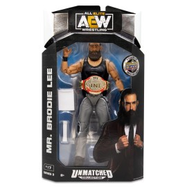 All Elite Wrestling - 6-Inch Brodie Lee Figure with Accessories - Unmatched Collection Series 3