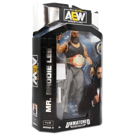 All Elite Wrestling - 6-Inch Brodie Lee Figure with Accessories - Unmatched Collection Series 3