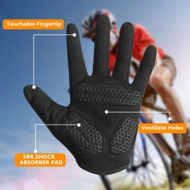RYMNT Full Fingers Workout Gloves for Women Men-Gym Glove for Women Weight Lifting, Exercise Fitness Gloves-Touch Screen-Extra Grip Foam-Padded-Anti-Slip for Fitness,Training,Cycling.Black-Small RYMNT Full Fingers Workout Gloves for Women Men-Gym Glove for Women Weight Lifting, Exercise Fitness Gloves-Touch Screen-Extra Grip Foam-Padded-Anti-Slip for Fitness,Training,Cycling.Black-Small