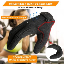 RYMNT Full Fingers Workout Gloves for Women Men-Gym Glove for Women Weight Lifting, Exercise Fitness Gloves-Touch Screen-Extra Grip Foam-Padded-Anti-Slip for Fitness,Training,Cycling.Black-Small RYMNT Full Fingers Workout Gloves for Women Men-Gym Glove for Women Weight Lifting, Exercise Fitness Gloves-Touch Screen-Extra Grip Foam-Padded-Anti-Slip for Fitness,Training,Cycling.Black-Small