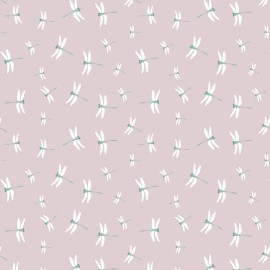Lulujo Muslin Crib Sheets - Fitted Crib Mattress Sheets for Boys and Girls - 28x 52, 1 Pack (Dragonfly)
