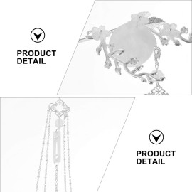 Lurrose Chinese Hair Sticks Rhinestone Flower Hair Chopsticks Vintage Tassel Hair Pin Chignon Pin for Women Girls Lurrose Chinese Hair Sticks Rhinestone Flower Hair Chopsticks Vintage Tassel Hair Pin Chignon Pin for Women Girls