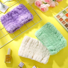 WILLBOND 6 Pieces Extra Wide Band 5 Inch Spa Facial Microfiber Headband Elastic Makeup Headbands Hair Accessories for Thick and Curly Hair, 6 Colors WILLBOND 6 Pieces Extra Wide Band 5 Inch Spa Facial Microfiber Headband Elastic Makeup Headbands Hair Accessories for Thick and Curly Hair, 6 Colors