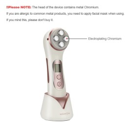 MiSMON Wrinkle Reduction Device, 5 in 1 Multifunction Facial Massager, High Frequency LED Skin Care Beauty Device, Skin Rejuvenation/Anti-Aging/Skin Tightening/Face Lifting/Face Cleansing MiSMON Wrinkle Reduction Device, 5 in 1 Multifunction Facial Massager, High Frequency LED Skin Care Beauty Device, Skin Rejuvenation/Anti-Aging/Skin Tightening/Face Lifting/Face Cleansing