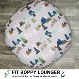 TANOFAR Mountains Newborn Lounger Pillow Cover, Lounger Cover for Boys Girls, Snugly Fit Infant Lounger for Baby, Infant Removable Slipcover, Breathable & Reusable (Lounger Pillow Not Included)