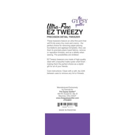 The Gypsy Quilter EZ Tweezy, Purple