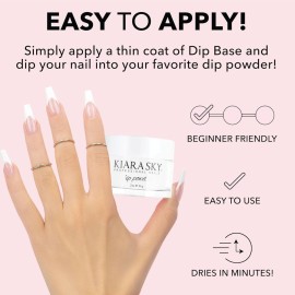 Kiara Sky Nail Dipping Powder Dip Essentials 2 oz (CLEAR)