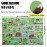 Capslpad Kids Educational Play Rug - 6.6\' x 5\' Traffic Road Car Mat Learning Play Game Area Rug for Playroom, Living Room, Nursery Room Decor