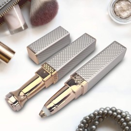 Eyebrow and Facial Hair Trimmer 2 in 1 Rechargeable Painless Epilator Easy to Use Eye Brows Razor Perfect Eyebrow Face Upper Lips Underarm Leg Bikini Hair Remover Brow Shaver with LED Light