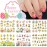 Easter Nail Art Stickers Water Transfer Decals Nail Art Supplies Holiday for Nail Art Decoration 12 Sheets Easter Egg Bunny Chicken Cartoon Rabbits Nail Sticker Manicure Designs DIY Acrylic Nail Art