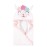 Hudson Baby Unisex Baby Cotton Animal Face Hooded Towel, Flower Llama, One Size
