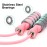 APLUGTEK Jump Rope, Training Ropeless Skipping Rope for Fitness, Adjustable Weighted Cordless Jump Rope for Men and Women