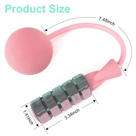 APLUGTEK Jump Rope, Training Ropeless Skipping Rope for Fitness, Adjustable Weighted Cordless Jump Rope for Men and Women