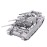 Piececool 3D Puzzles for Adults Metal Tank Model Kits-Centurion Afv Tank DIY 3D Metal Model Building Blocks Brain Teaser Puzzle Stress Relief Toys, Great Birthday Gifts-172 Pcs