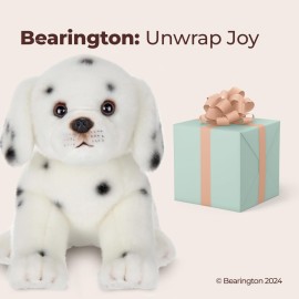 Bearington Dog Stuffed Animal Realistic Dog Plush Dalmatian Diggs Cute Plushies for Kids Boys & Girls - 13