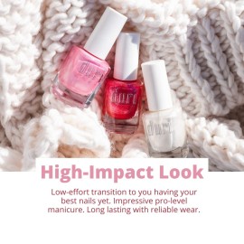 duri Nail Polish, 788 Staycation, Peach Orange Pastel, Full Coverage, Glossy Finish, Fast Drying, 0.45 Fl Oz