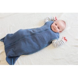 lulujo - Cotton Muslin Sleep Sack 1.0 TOG