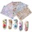 Butterfly Nail Art Stickers Flowers Nail Design Bulk Decals Holographic Self Adhesive Leopard Water Transfer Colorful Rose Girls