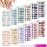 Maitys 336 Pieces 24 Sheets Full Wrap Nail Polish Strips Stickers Self Adhesive Gel Nail Strips Art Decals with File for Women DIY Decorations(Classic Style)
