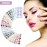 Maitys 336 Pieces 24 Sheets Full Wrap Nail Polish Strips Stickers Self Adhesive Gel Nail Strips Art Decals with File for Women DIY Decorations(Classic Style)