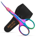 Infant BabyNail Scissors With Blunt Round Points Sharp Gives Safe Confident Cutting Multipurpose Nose Ear Beard Mustache Facial Hair Beauty Scissors(BabyNail Scissors)