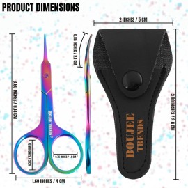 Infant BabyNail Scissors With Blunt Round Points Sharp Gives Safe Confident Cutting Multipurpose Nose Ear Beard Mustache Facial Hair Beauty Scissors(BabyNail Scissors)