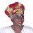 AFRICSTYLE African Print Hair Bonnet Turbans Head Scarf Headwraps for Women Sleeping Ankara