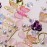 3D Nail Stud Butterfly Rose Nail Charms Aurora Colorful Nail Art Glitter with Rhinestone Artificial Pearl Nail Stickers for Women Girls DIY Craft Jewel Flower (light purple)