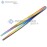 Heavy Duty 5 inches Stainless Steel Tweezers Thums Straight Tip Multi Rainbow Color, All-Purpose Forceps Tweezers Tongs with Comfortable Ridged Handle for Crafting Cooking Repairing General Purpose
