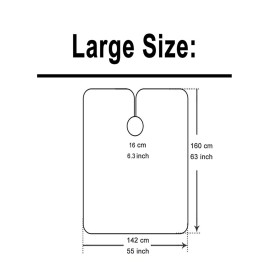 Pelocapa Barber Cape for Men Hair Cutting Salon Cape with Snap Closures Waterproof Professional Large Barber Hairdresser Cape- 63 56(Gold Leader) Pelocapa Barber Cape for Men Hair Cutting Salon Cape with Snap Closures Waterproof Professional Large Barber Hairdresser Cape- 63 56(Gold Leader)