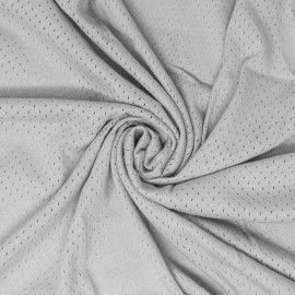 Woombie Organic Baby Swaddling Blanket, Lightweight Breathable Swaddle, Baby Receiving Blanket, Powder Gray, 44 x 44 inches