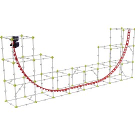 Thames & Kosmos Roller Coaster Engineering STEM Kit | Design, Build, Experiment w/ Working Roller Coaster Models | Explore Physics, Forces, Motion, Energy, Velocity & More | Solve Building Challenges