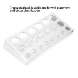 Stainless Steel Ink Cup Holder 21 Holes Stand Rack Pigment Container Kit Accessory Ink Holder Stand for Pigment Ink Cup Supplies Stainless Steel Ink Cup Holder 21 Holes Stand Rack Pigment Container Kit Accessory Ink Holder Stand for Pigment Ink Cup Supplies