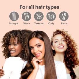 Wet Brush Go Green Charcoal Infused Treatment Comb - Wide Tooth Hair Detangler with WaveTooth Design that Gently and Glides Through Tangles - No Split Ends and No Damage