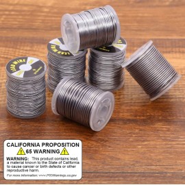 Fly-Tying-Lead-Wire-Fly-Tying-Material- Fly-Fishing-Supplies-Accessories (3 Size Assortment 6 Pack)