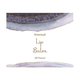 ZZYBIA Homemade Skincare Products Adhesive Labels Stickers for Lip Balm Container Tubes 20pcs (Blue Sapphire)