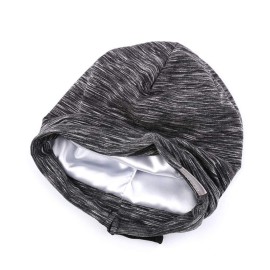 ELIHAIR Kids Beanie Sleep Hats Bonnet for Night Sleeping Cap Silky Lined Satin Bonnet with Adjustable Elastic Band for Teens Toddler Child Natural Curly Frizzy Hair Cover(Grey Pale) ELIHAIR Kids Beanie Sleep Hats Bonnet for Night Sleeping Cap Silky Lined Satin Bonnet with Adjustable Elastic Band for Teens Toddler Child Natural Curly Frizzy Hair Cover(Grey Pale)