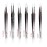 Alluring Ombre Black & Red Tweezers for Eyelash Extension for Volume Lashes 3D, 5D & 6D lashes Semi Curved