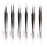 Alluring Ombre Black & Red Tweezers for Eyelash Extension for Volume Lashes 3D, 5D & 6D lashes - 3D Straight