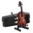 Tiny Violin, Wooden Miniature Violin Model with Stand, Bow and Case Worlds Smallest Violin Small Violin Miniature Violin Model Collectible Home Decoration Display Ornament