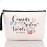 Cousin Gifts for Women, Cousin Birthday Gift Cousins by Blood, Sisters by Heart, Friends by Choice hanksgiving Christmas Graduation Wedding Gifts for Women, Girl, Her Cousin Makeup Bag