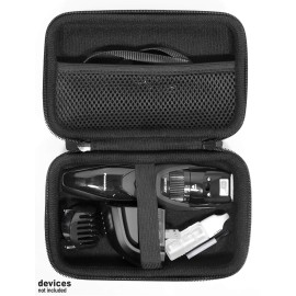 Alltravel case for Panasonic Cordless Mens Beard Trimmer ER-GB42-K, Trimmer organizing Travel case, Also for Panasonic Wet and Dry Cordless Electric Beard and Hair Trimmer, Hybrid Wet Dry Shaver