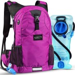 Lunidry Hydration Pack Thermal Insulated Hydration Backpack with 2L BPA Free Leak-Proof Water Bladder, Daypack Perfect for Running, Cycling, Hiking, Climbing-Keep Liquids Cool Up to 4 Hours