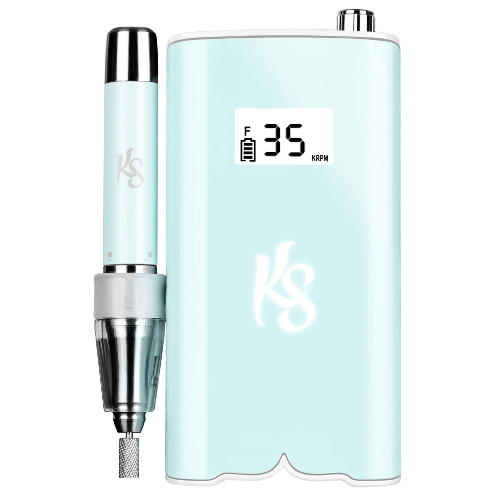 Kiara Sky Beyond Pro Nail Drill | Portable, Rechargeable & Cordless - Blue