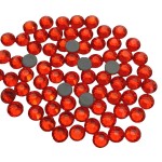 Queenme Round Hotfix Rhinestones Glass Flatback Crystals Hot Fix Stones Dazzling Gems for Clothing Shoes Jewelry Fabric Crafts (720pcs 4.7mm SS20, Hyacinth)